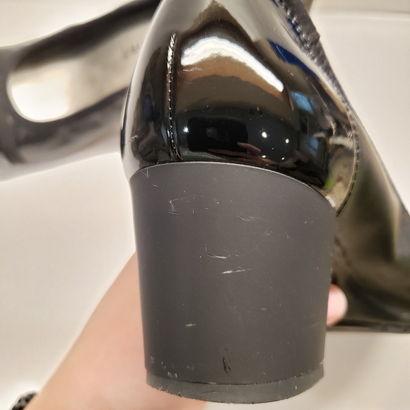 Size 7M, Black 2 inch Heels - Picture 10 of 11